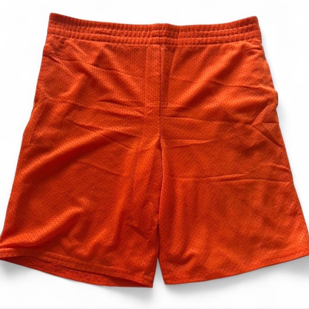 Starter Kids Orange Mesh Athletic Shorts | Size: Small (6–7)